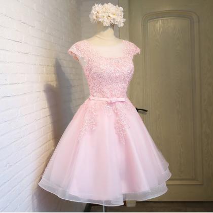 Pink Homecoming Dresses,short Homecoming..