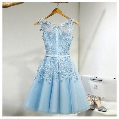 Light Blue Homecoming Dresses,cocktail..