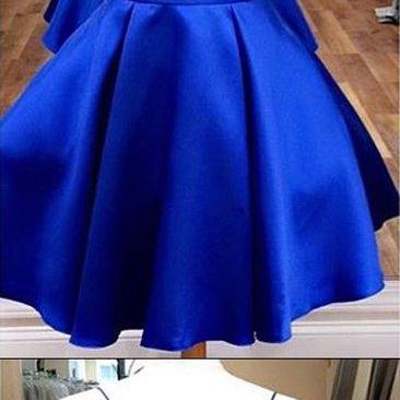 Royal Blue Homecoming Dresses,short Homecoming..