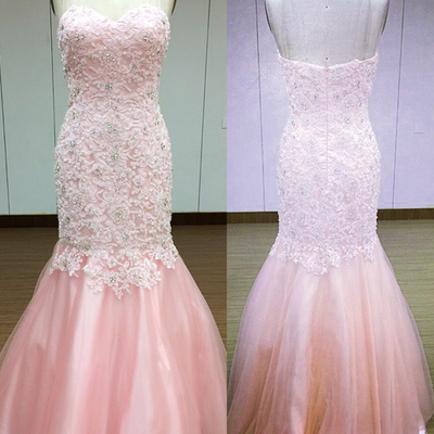 Tulle And Lace Prom Dresses, Discount Prom..