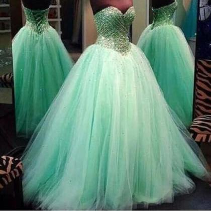 Real Made Sweetheart Beading Princess Quinceanera..
