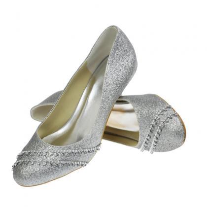 Sequins Bridal Wedding Shoes,party Dress, Bridal..