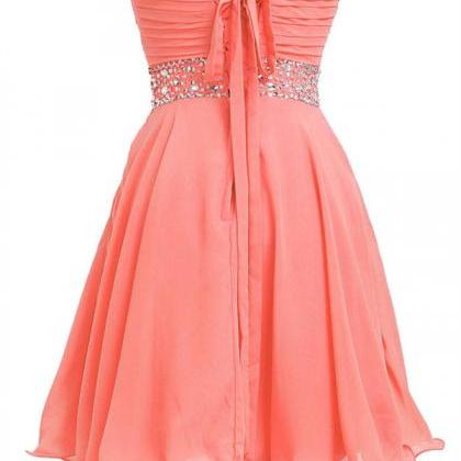 Sweetheart Homecoming Dresses ,a-line Beading..