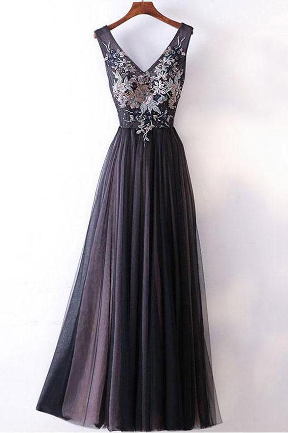 long flowy lace dress