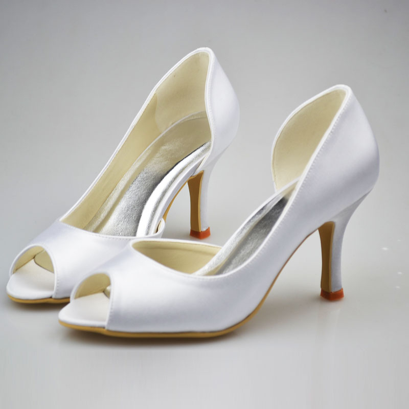 simple bridal shoes