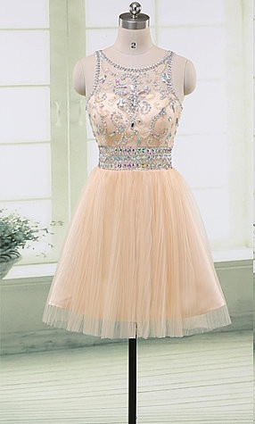 Cap Sleeves Beading Short Homecoming Dresses,pretty Sparkly Homecoming Dress,modest Graduation Dress,cocktail Dresses,homecoming Dress 2016