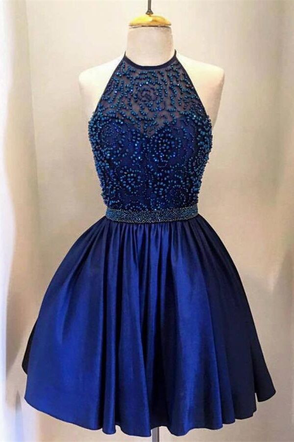 blue dress embellished Buy Sparkling Allure Sequin Online in India Size:50 (16 - 18) Perfect Fit and Flare out-of-stock