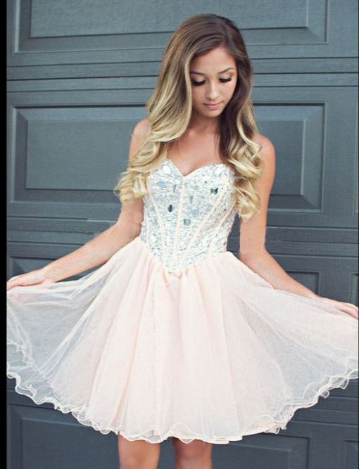 cute sparkly homecoming dresses