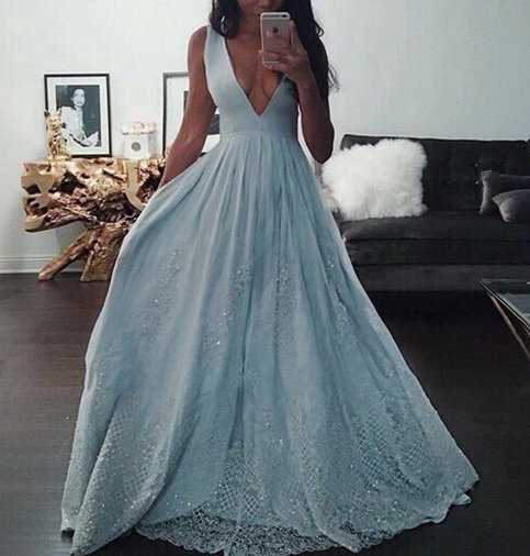 sparkly baby blue dress