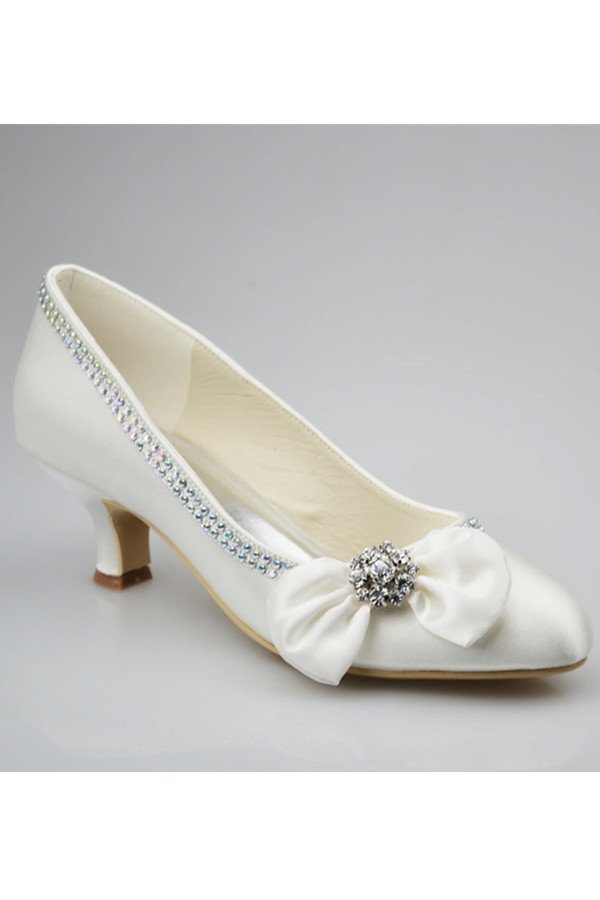 simple bridal shoes