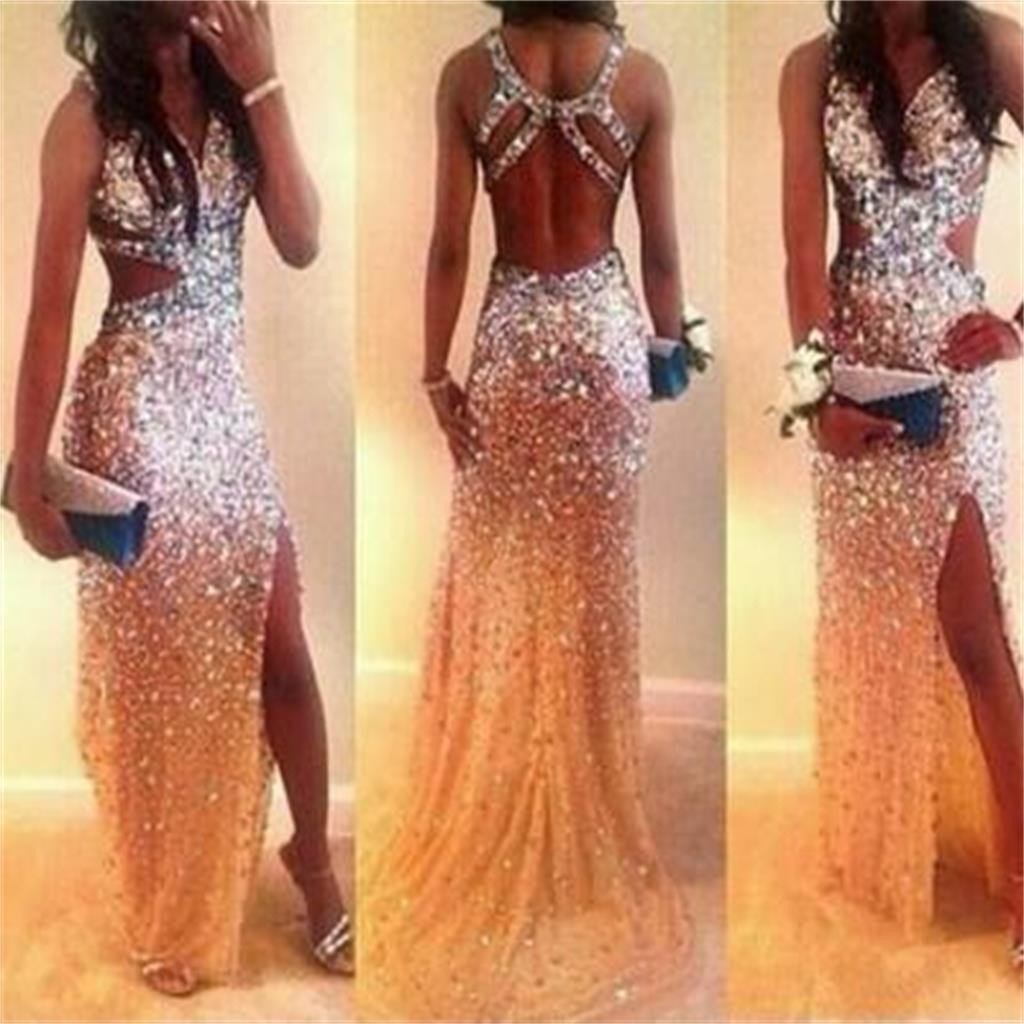 sparkly evening dresses