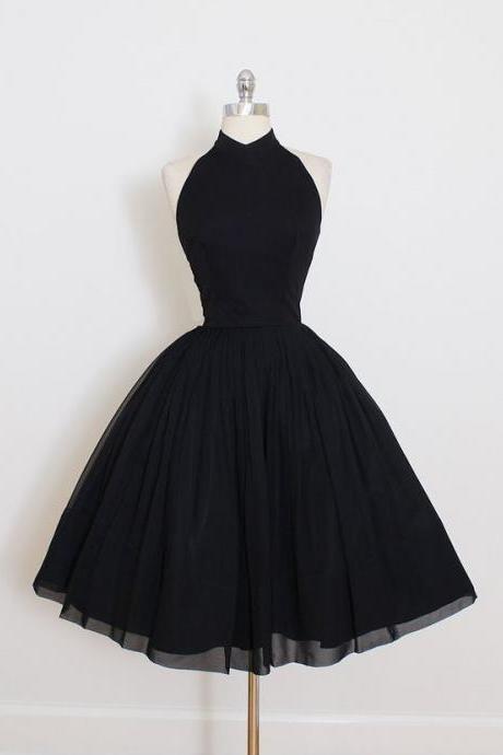 Homecoming Dresses,vintage Homecoming Dresses,black Homecoming Dresses,sweet 16 Dresses,simple Homecoming Dresses, Homecoming Dress,halter