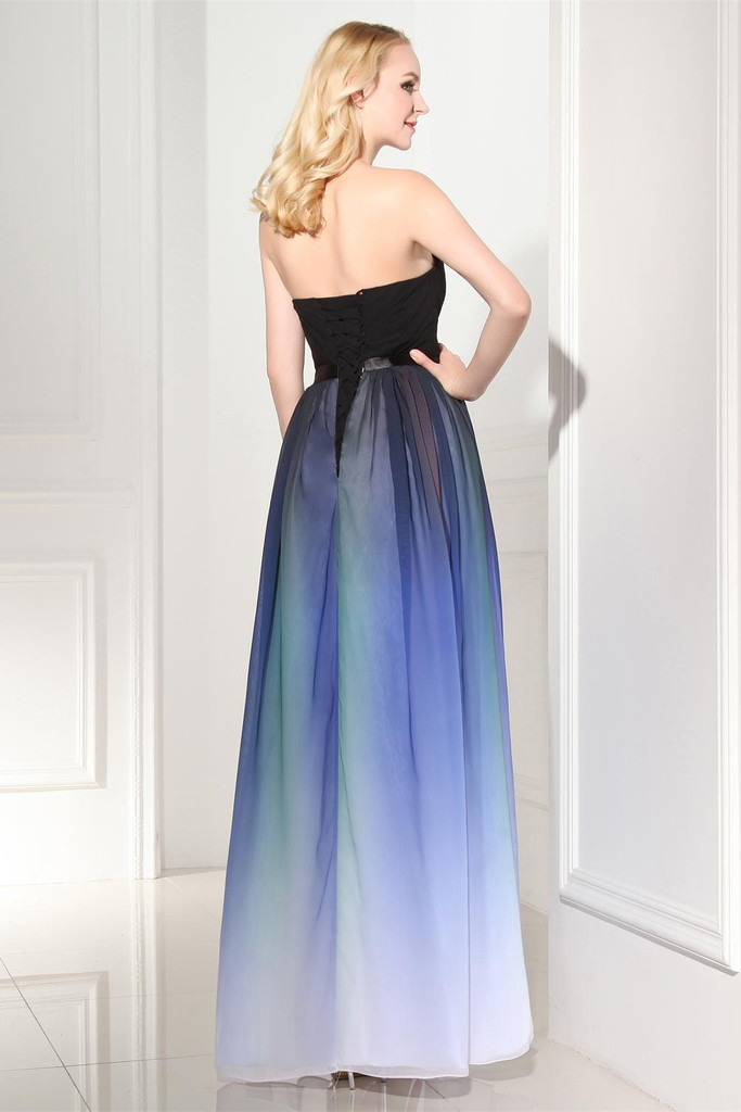 gradient chiffon